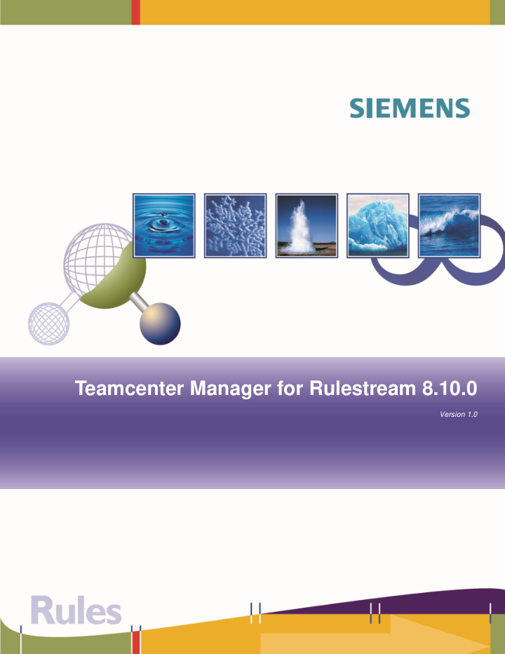 Teamcenter Manager — page 1 preview